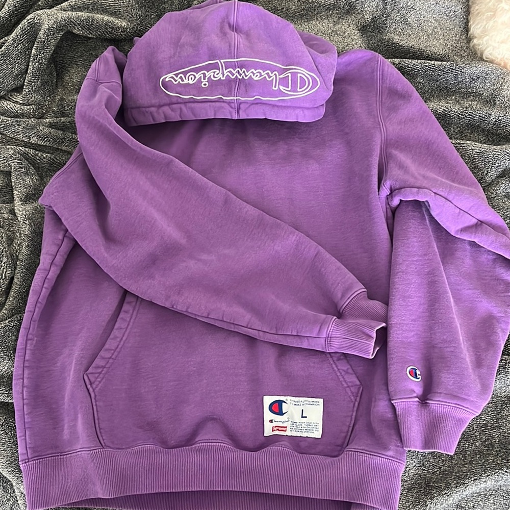 Champion x Supreme hoodie